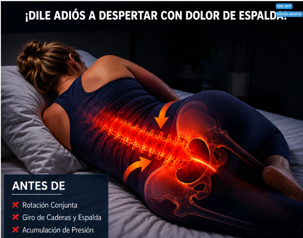 Almohada ortopédica Areté-Dormí comodamente sin dolor + ENVIO GRATIS