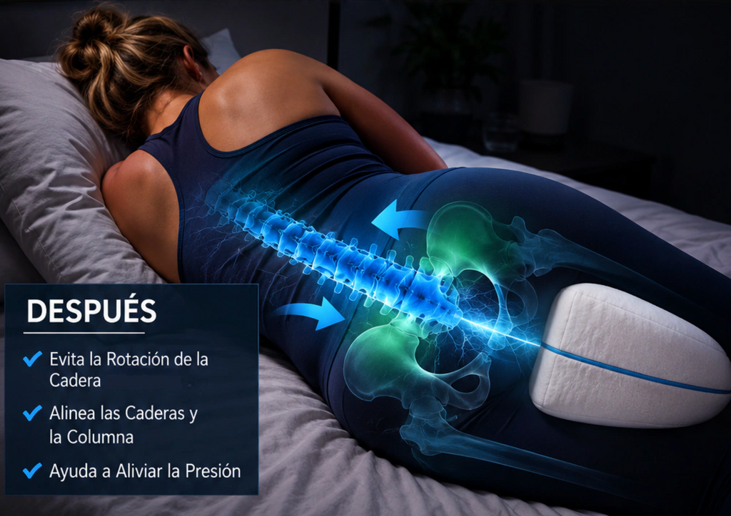 Almohada ortopédica Areté-Dormí comodamente sin dolor + ENVIO GRATIS
